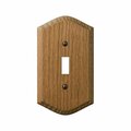 Livewire Country Wood 1 Toggle Wall Plate Oak LI147925